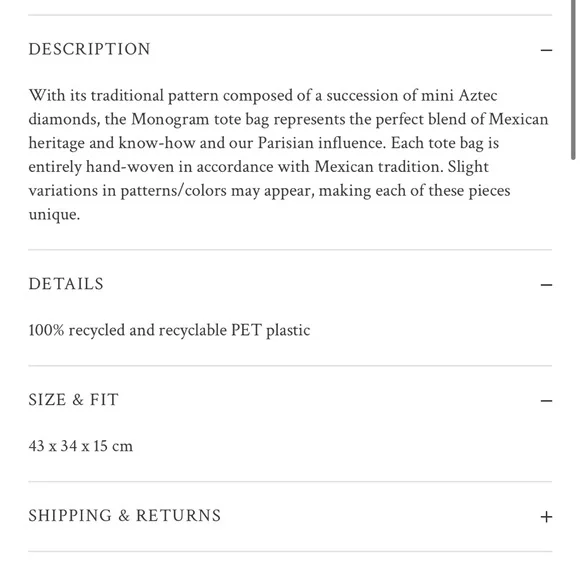 Loveshackfancy x Leslie Sulman pink woven logo St Barts tote bag beach bag - Picture 2 of 10